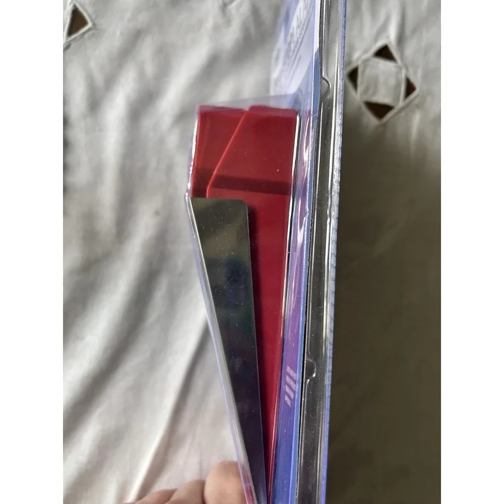 Flipo DoorSTOP! Alarm Door Stop Alarm Personal Security, Red/Black Anti-Skid